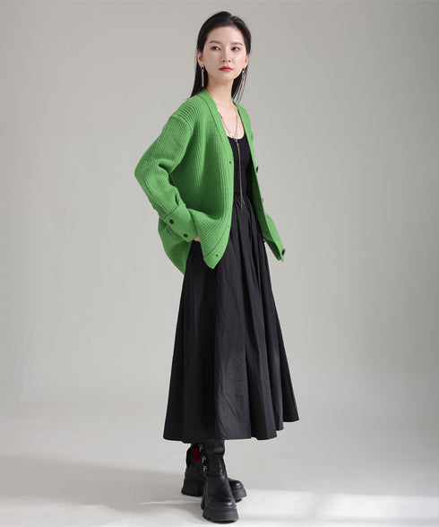 Rib Knit Cardigan
